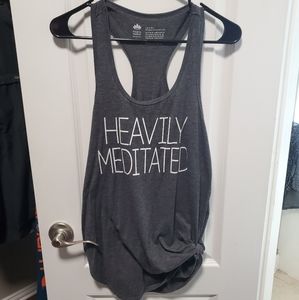 Heavily Meditated Flowy Tank Top - Medium